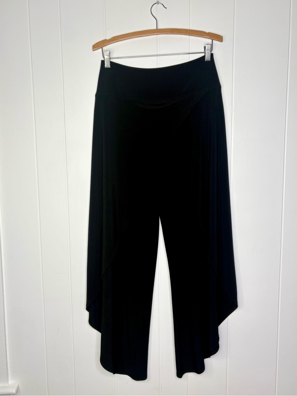 Sympli Rapt Pant Black Women’s Size 10 Laganlook Wide Leg Culotte Capris Crop - Picture 3 of 8